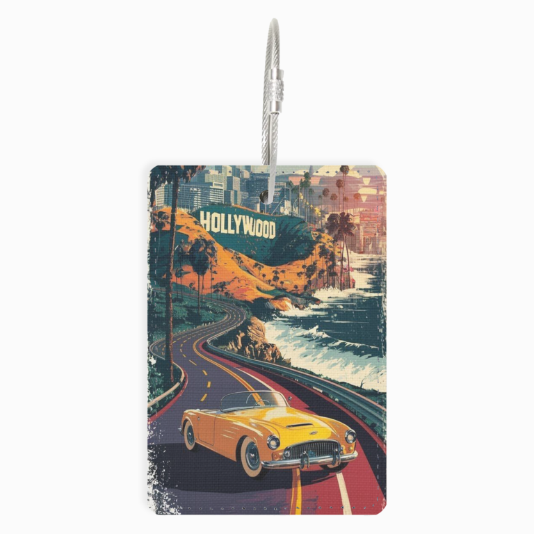 A Journey To The Dreams of Cinema – Personalized Luggage Tag